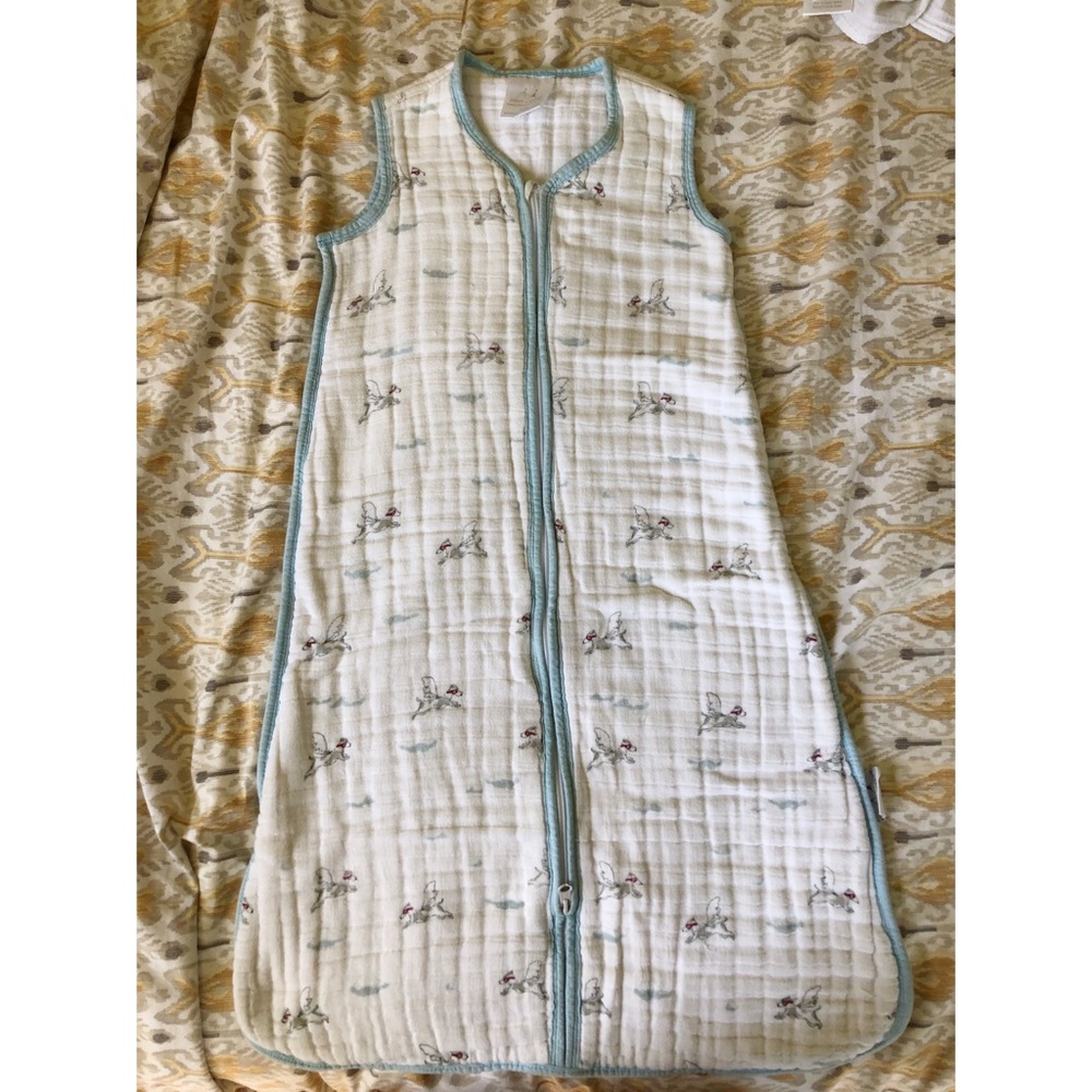 Aden + Anais multi-layer muslin sleeping bag